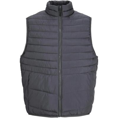 Jack & Jones, Herren, Westen, Jjestate Packable Bw Collar Noos, Grau, (S) Jack & Jones, Herren, Westen, Jjestate Packable Bw Collar Noos, Grau, (S)