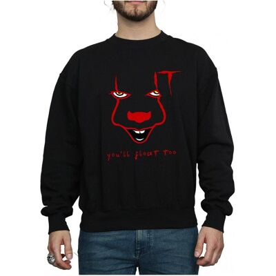 Universal Textiles, Herren, Pullover, Pennywise Float Sweatshirt, Schwarz, (S) Universal Textiles, Herren, Pullover, Pennywise Float Sweatshirt, Schwarz, (S)