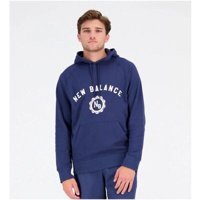 New Balance, Herren, Pullover, Sport Seasonal French Terry-Sweatshirt für Herren, (L) New Balance, Herren, Pullover, Sport Seasonal French Terry-Sweatshirt für Herren, (L)