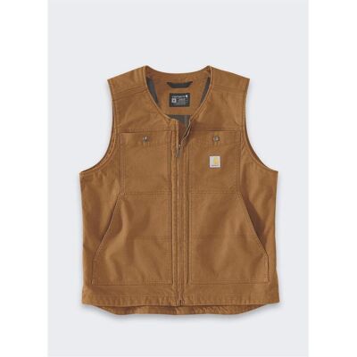 Carhartt, Herren, Westen, Montana Duck Braunes Tanktop, Braun, (L) Carhartt, Herren, Westen, Montana Duck Braunes Tanktop, Braun, (L)