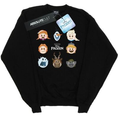 Disney Herren, Pullover, Frozen Heads Sweatshirt, Schwarz, (XL) Disney Herren, Pullover, Frozen Heads Sweatshirt, Schwarz, (XL)
