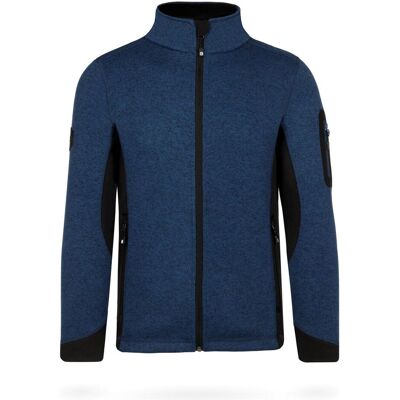 Normani, Herren, Outdoorjacken, Herren Strick-Fleecejacke Wapusk - 9551 (54, XL), Blau, XL, 54 Normani, Herren, Outdoorjacken, Herren Strick-Fleecejacke Wapusk - 9551 (54, XL), Blau, XL, 54