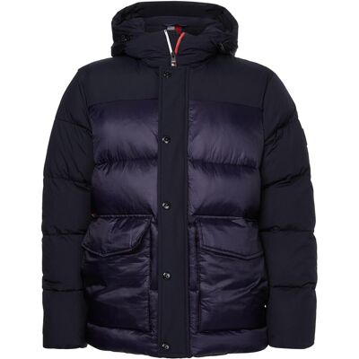 Tommy Hilfiger Herren, Winterjacken, Hilfiger Tech Hooded Herren-Winterjacke, Blau, (M) Tommy Hilfiger Herren, Winterjacken, Hilfiger Tech Hooded Herren-Winterjacke, Blau, (M)