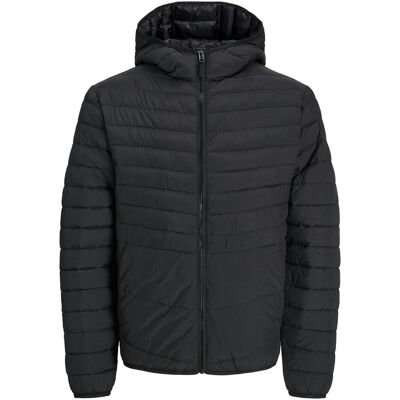 Jack & Jones, Herren, Winterjacken, Jjestate Packable Puffer Hood Noos, Schwarz, (S) Jack & Jones, Herren, Winterjacken, Jjestate Packable Puffer Hood Noos, Schwarz, (S)