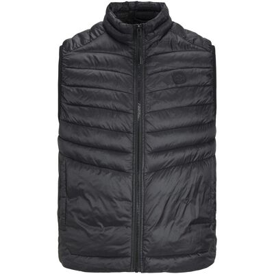 Jack & Jones, Herren, Westen, Jjesprint Bodywarmer Collar Noos, Schwarz, (L) Jack & Jones, Herren, Westen, Jjesprint Bodywarmer Collar Noos, Schwarz, (L)