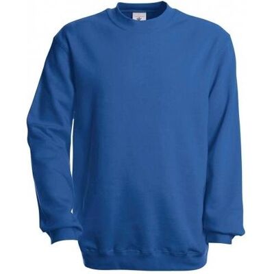 B&C, Herren, Pullover, Pullover, Blau, (S) B&C, Herren, Pullover, Pullover, Blau, (S)