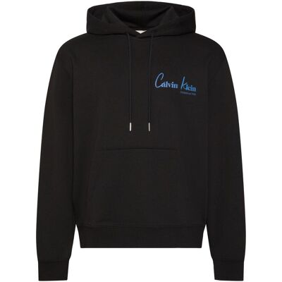 Calvin Klein Jeans, Herren, Pullover, Kapuzensweater, Schwarz, (S) Calvin Klein Jeans, Herren, Pullover, Kapuzensweater, Schwarz, (S)