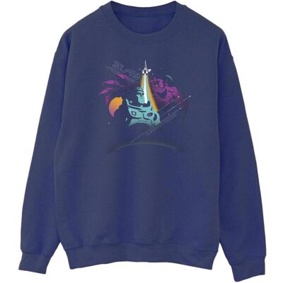 Disney Herren, Pullover, Lightyear Zurg In Space Sweatshirt, Blau, (S) Disney Herren, Pullover, Lightyear Zurg In Space Sweatshirt, Blau, (S)