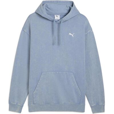 Puma Herren, Pullover, ESS ELEVATED Relaxed Wash Hoodie FL, Blau, (L) Puma Herren, Pullover, ESS ELEVATED Relaxed Wash Hoodie FL, Blau, (L)