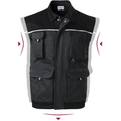 Rimeck, Herren, Westen, Woody M MLI-W5294 ebony gray vest, Grau, (52) Rimeck, Herren, Westen, Woody M MLI-W5294 ebony gray vest, Grau, (52)