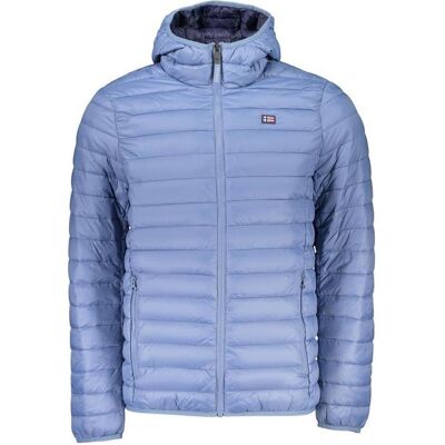 Norway 1963, Herren, Winterjacken, Blue Polyamide Shell Jacket, Blau, (M) Norway 1963, Herren, Winterjacken, Blue Polyamide Shell Jacket, Blau, (M)