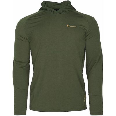 Pinewood Herren, Pullover, Funktionssweater Insect Safe, Grün, (L) Pinewood Herren, Pullover, Funktionssweater Insect Safe, Grün, (L)