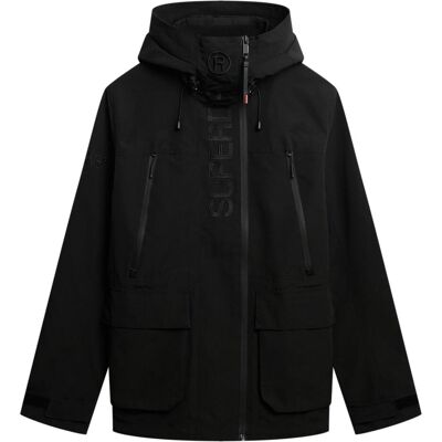Superdry, Herren, Winterjacken, Windjacke, Schwarz, (M) Superdry, Herren, Winterjacken, Windjacke, Schwarz, (M)