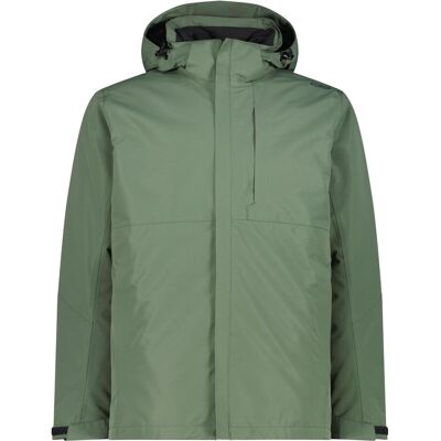 CMP Campagnolo, Herren, Winterjacken, Hoodie, Grün, Rosa, (48, M) CMP Campagnolo, Herren, Winterjacken, Hoodie, Grün, Rosa, (48, M)