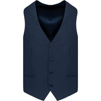 Kariban, Herren, Westen, Weste, Schwarz, Blau, (58) Kariban, Herren, Westen, Weste, Schwarz, Blau, (58)