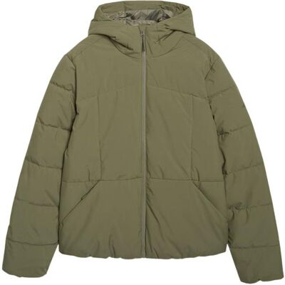 4F, Herren, Winterjacken, Khakifarbene Daunenjacke für Herren, Braun, (L) 4F, Herren, Winterjacken, Khakifarbene Daunenjacke für Herren, Braun, (L)