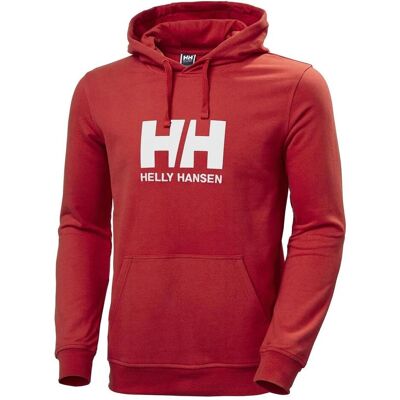 Helly Hansen Herren, Pullover, HH Logo Hoodie, Rot, (L) Helly Hansen Herren, Pullover, HH Logo Hoodie, Rot, (L)