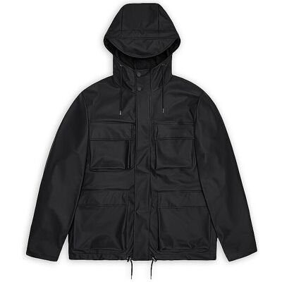 Rains, Herren, Regenjacken, 12210, Schwarz, (L) Rains, Herren, Regenjacken, 12210, Schwarz, (L)