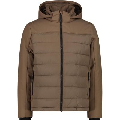CMP Campagnolo, Herren, Outdoorjacken, Zip Hoodie (XXL), Braun, XXL CMP Campagnolo, Herren, Outdoorjacken, Zip Hoodie (XXL), Braun, XXL