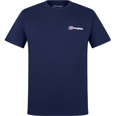 Berghaus, Herren, Shirts, M Front & Back Tee (T-Shirt), Blau, (M) Berghaus, Herren, Shirts, M Front & Back Tee (T-Shirt), Blau, (M)