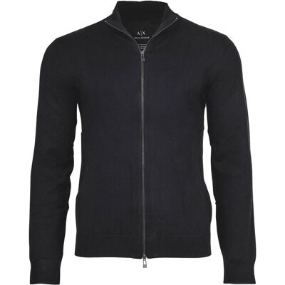 Armani Exchange Herren, Pullover, Cardigan, Blau, (L) Armani Exchange Herren, Pullover, Cardigan, Blau, (L)