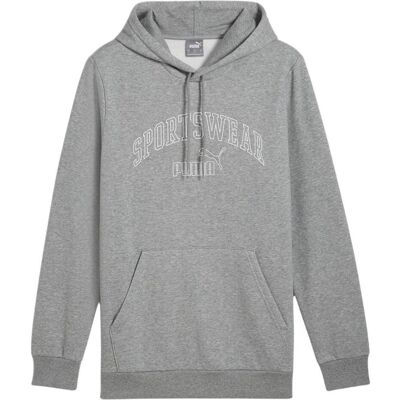 Puma Herren, Pullover, Bluza męska Ess+ Logo LAB Gradient Hoodie FL szara 681775 03 M, Grau, Silber, (M) Puma Herren, Pullover, Bluza męska Ess+ Logo LAB Gradient Hoodie FL szara 681775 03 M, Grau, Silber, (M)