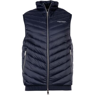 Armani Exchange Herren, Westen, Herren, Blau, (L) Armani Exchange Herren, Westen, Herren, Blau, (L)