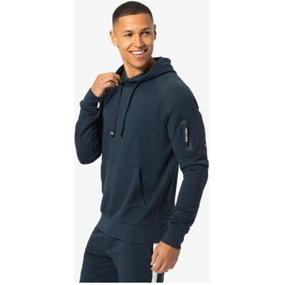 Super Natural, Herren, Pullover, Favourite Pocket Hoodie, Blau, (M) Super Natural, Herren, Pullover, Favourite Pocket Hoodie, Blau, (M)