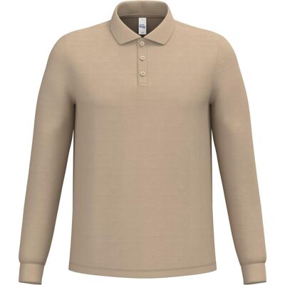 iDeal Basic, Herren, Shirts, Langärmeliges Polo-Shirt, Grau, (4XL) iDeal Basic, Herren, Shirts, Langärmeliges Polo-Shirt, Grau, (4XL)