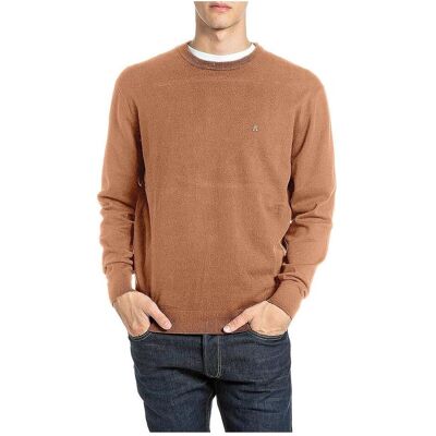 Replay, Herren, Pullover, UK00AK723SE, Beige, (S) Replay, Herren, Pullover, UK00AK723SE, Beige, (S)