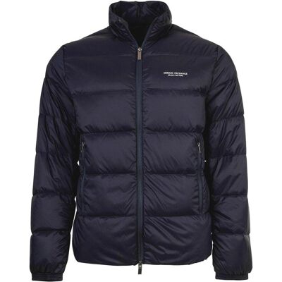 Armani Exchange Herren, Winterjacken, Down Jacket, Blau, (M) Armani Exchange Herren, Winterjacken, Down Jacket, Blau, (M)