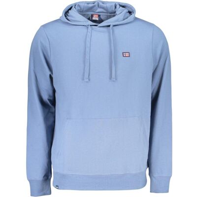 Norway 1963, Herren, Pullover, Blue Cotton Men's Sweatshirt, Blau, (M) Norway 1963, Herren, Pullover, Blue Cotton Men's Sweatshirt, Blau, (M)