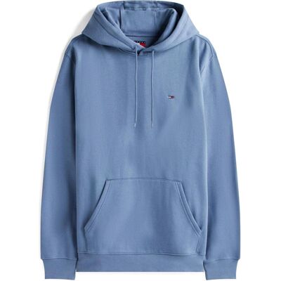 Tommy Jeans, Herren, Pullover, Tjm Reg S Flag Hoodie Ext, Grau, Blau, (XXL) Tommy Jeans, Herren, Pullover, Tjm Reg S Flag Hoodie Ext, Grau, Blau, (XXL)