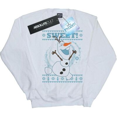 Disney Herren, Pullover, Frozen Olaf Sweet Christmas Sweatshirt, Weiss, (S) Disney Herren, Pullover, Frozen Olaf Sweet Christmas Sweatshirt, Weiss, (S)