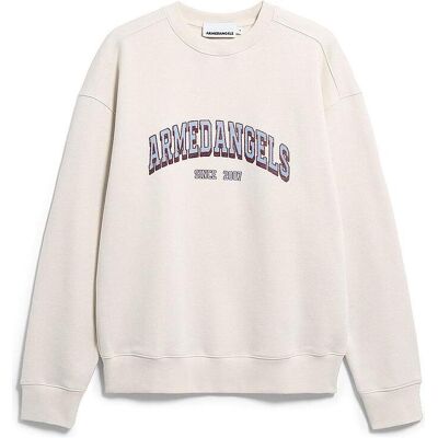 Armedangels, Herren, Pullover, Sweater WORDMARK, Weiss, (L) Armedangels, Herren, Pullover, Sweater WORDMARK, Weiss, (L)
