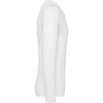 Kariban, Herren, Shirts, Langarmshirt suprima v-neck, Weiss, (4XL) Kariban, Herren, Shirts, Langarmshirt suprima v-neck, Weiss, (4XL)