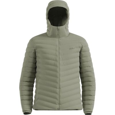 Odlo, Herren, Winterjacken, Kompakte X-Alp Daunenjacke mit Kapuze 2.0, Grau, (S) Odlo, Herren, Winterjacken, Kompakte X-Alp Daunenjacke mit Kapuze 2.0, Grau, (S)