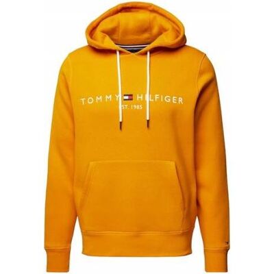 Tommy Hilfiger Herren, Pullover, Tommy Logo Hoody, Orange, (L) Tommy Hilfiger Herren, Pullover, Tommy Logo Hoody, Orange, (L)