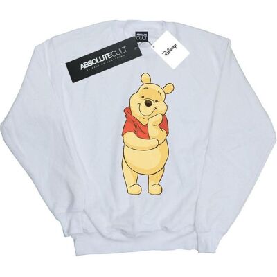 Disney Herren, Pullover, Winnie The Pooh Cute Sweatshirt, Weiss, (L) Disney Herren, Pullover, Winnie The Pooh Cute Sweatshirt, Weiss, (L)