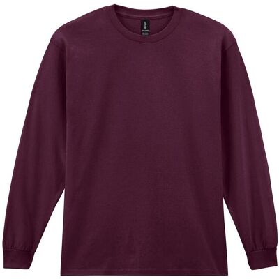 Gildan - G2400 - Kastanienrot - Langarm - T-Shirt Gildan - G2400 - Kastanienrot - Langarm - T-Shirt