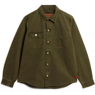 Superdry, Herren, Hemden, Surplus, Braun, Grün, (XL) Superdry, Herren, Hemden, Surplus, Braun, Grün, (XL)