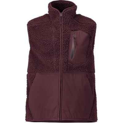 Mascot, Herren, Westen, Faserpelz Weste mit RV bordeaux, Gr.4XL, Rot, (4XL) Mascot, Herren, Westen, Faserpelz Weste mit RV bordeaux, Gr.4XL, Rot, (4XL)