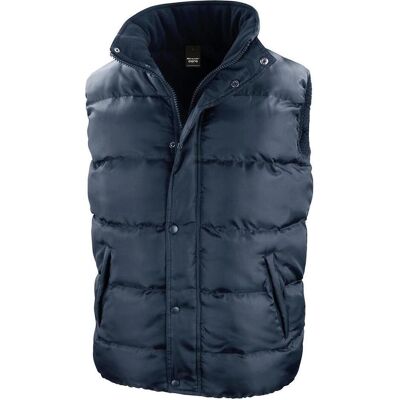 Result Clothing, Herren, Westen, Nova Lux Hooded Gilet, Blau, (M) Result Clothing, Herren, Westen, Nova Lux Hooded Gilet, Blau, (M)