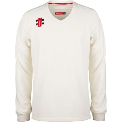 Gray Nicolls, Herren, Pullover, 5031508, Weiss, (XXL) Gray Nicolls, Herren, Pullover, 5031508, Weiss, (XXL)