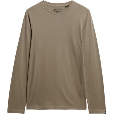 Superdry, Herren, Shirts, Klassisches Essential Oberteil, Grün, Braun, (XXL) Superdry, Herren, Shirts, Klassisches Essential Oberteil, Grün, Braun, (XXL)