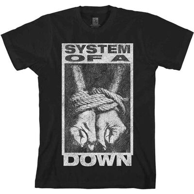 System Of A Down, Herren, Shirts, Ensnared, Schwarz, (M) System Of A Down, Herren, Shirts, Ensnared, Schwarz, (M)