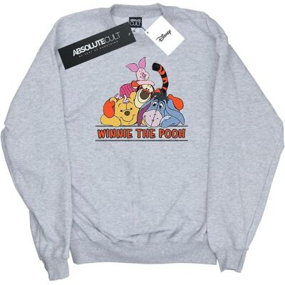 Disney Herren, Pullover, Winnie The Pooh Group Sweatshirt, Grau, (4XL) Disney Herren, Pullover, Winnie The Pooh Group Sweatshirt, Grau, (4XL)