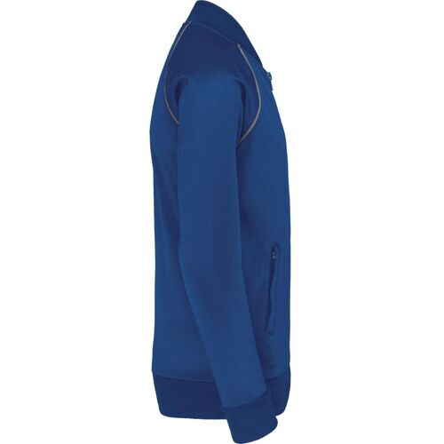 Proact, Damen, Jacken, Kinder-Sweatjacke mit Reissverschluss und Einfassung (10XL), Blau, 10XL