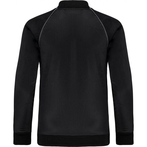 Proact, Damen, Jacken, Kinder-Sweatjacke mit Reissverschluss und Einfassung (12XL), Schwarz, 12XL