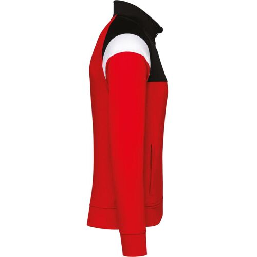 Proact, Damen, Jacken, Kinder Sweatjacke mit Reissverschluss (12XL), Rot, 12XL